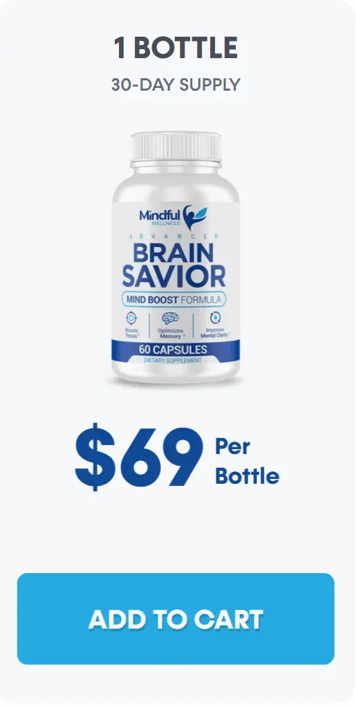 Brain Savior one bottle